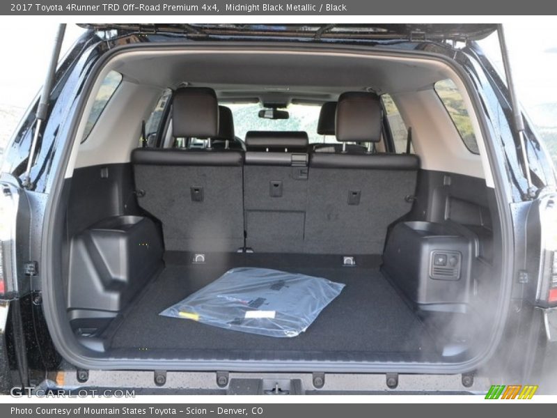 Midnight Black Metallic / Black 2017 Toyota 4Runner TRD Off-Road Premium 4x4