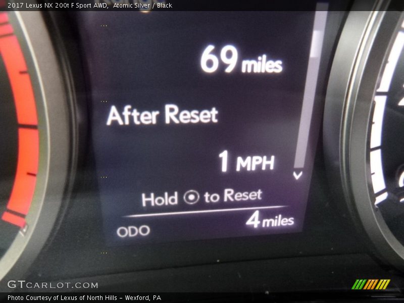 Atomic Silver / Black 2017 Lexus NX 200t F Sport AWD