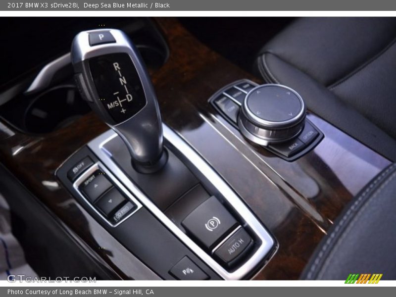 Deep Sea Blue Metallic / Black 2017 BMW X3 sDrive28i