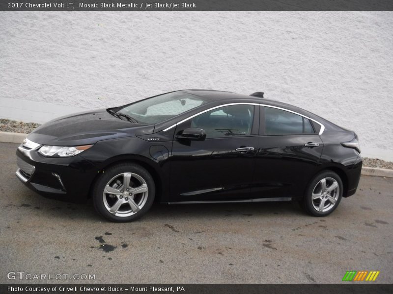 Mosaic Black Metallic / Jet Black/Jet Black 2017 Chevrolet Volt LT