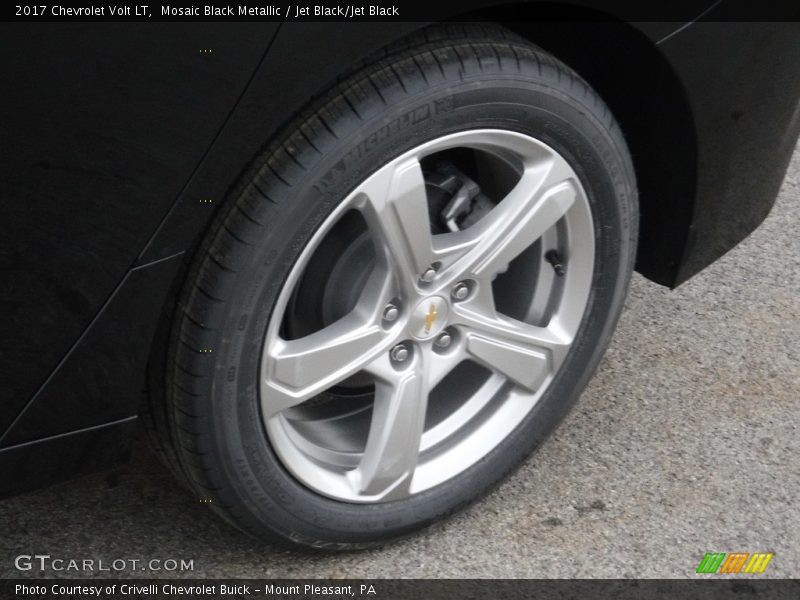 Mosaic Black Metallic / Jet Black/Jet Black 2017 Chevrolet Volt LT