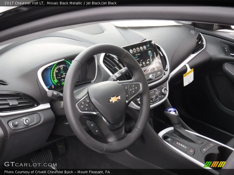 Mosaic Black Metallic / Jet Black/Jet Black 2017 Chevrolet Volt LT