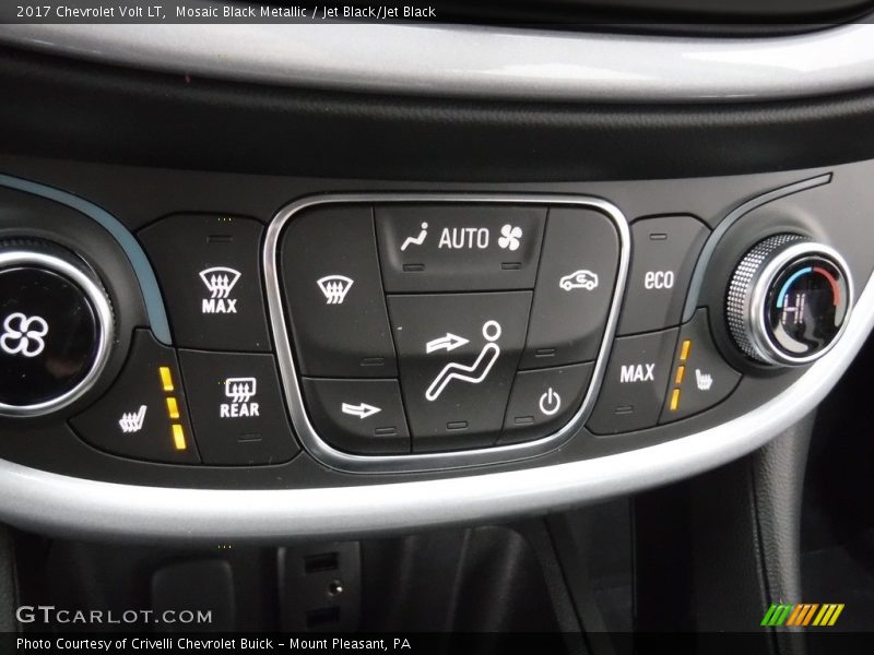 Mosaic Black Metallic / Jet Black/Jet Black 2017 Chevrolet Volt LT