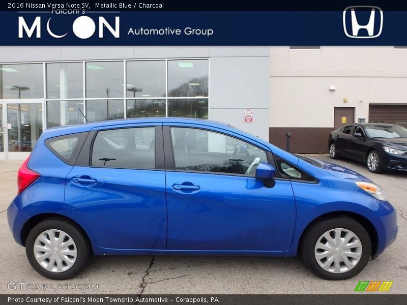 Metallic Blue / Charcoal 2016 Nissan Versa Note SV