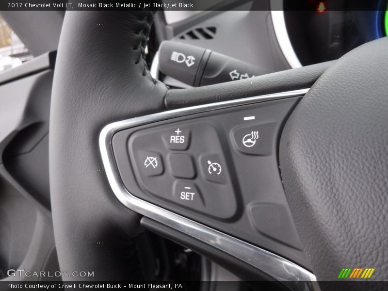 Mosaic Black Metallic / Jet Black/Jet Black 2017 Chevrolet Volt LT
