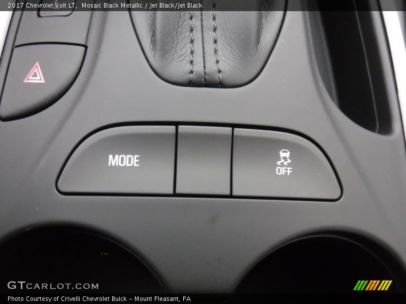 Mosaic Black Metallic / Jet Black/Jet Black 2017 Chevrolet Volt LT