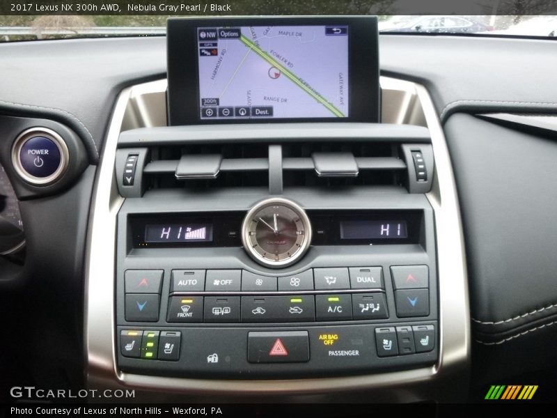Navigation of 2017 NX 300h AWD