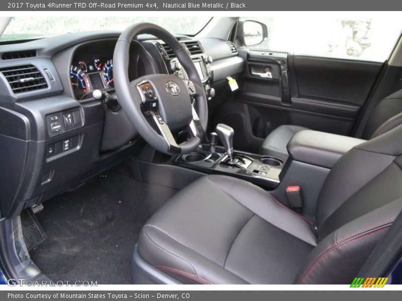 Nautical Blue Metallic / Black 2017 Toyota 4Runner TRD Off-Road Premium 4x4