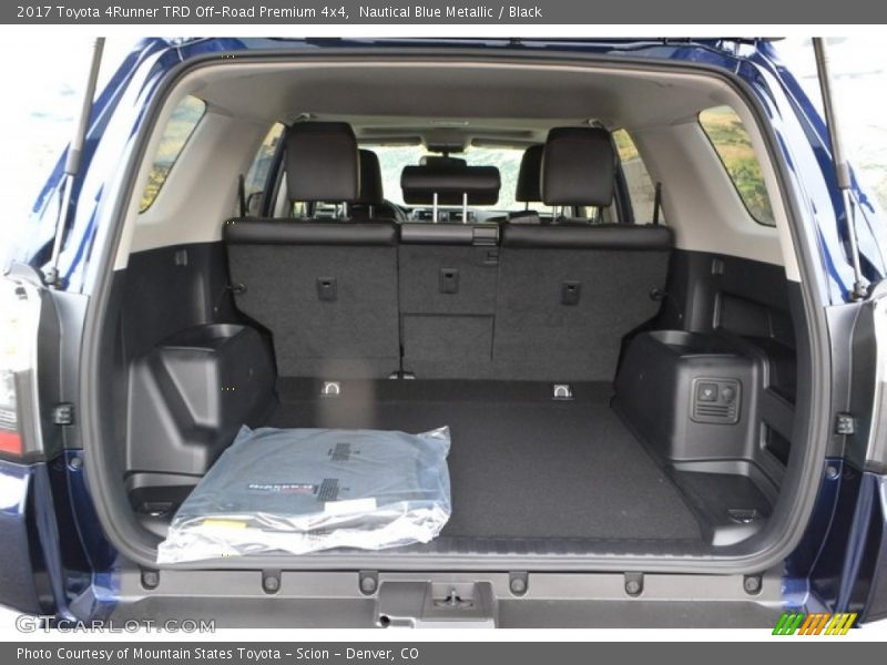 Nautical Blue Metallic / Black 2017 Toyota 4Runner TRD Off-Road Premium 4x4