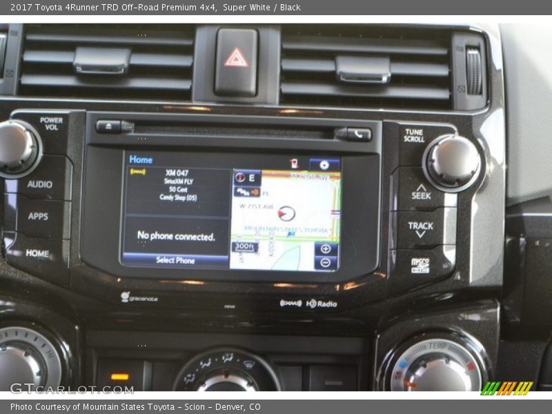 Super White / Black 2017 Toyota 4Runner TRD Off-Road Premium 4x4