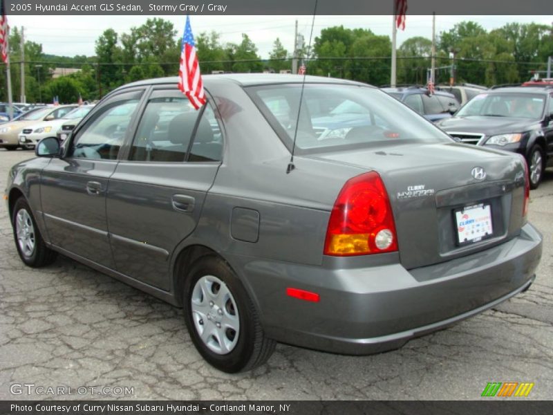 Stormy Gray / Gray 2005 Hyundai Accent GLS Sedan