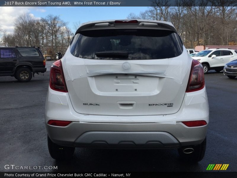 White Frost Tricoat / Ebony 2017 Buick Encore Sport Touring AWD
