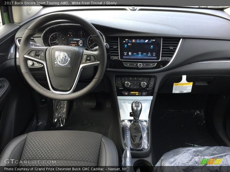 Dashboard of 2017 Encore Sport Touring AWD