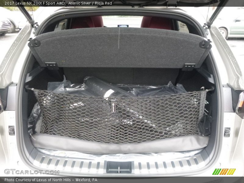 Atomic Silver / Rioja Red 2017 Lexus NX 200t F Sport AWD