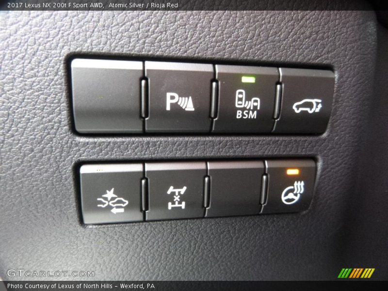 Atomic Silver / Rioja Red 2017 Lexus NX 200t F Sport AWD