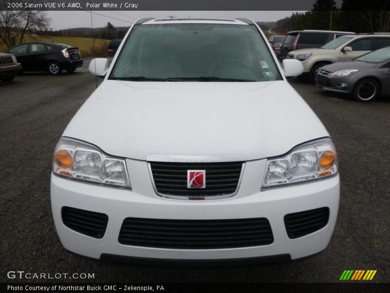 Polar White / Gray 2006 Saturn VUE V6 AWD