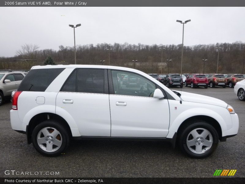 Polar White / Gray 2006 Saturn VUE V6 AWD