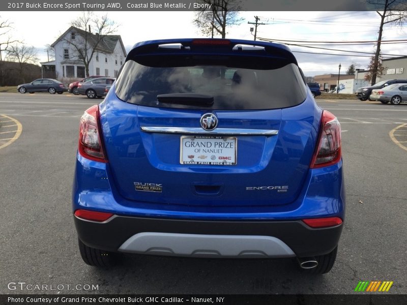 Coastal Blue Metallic / Ebony 2017 Buick Encore Sport Touring AWD