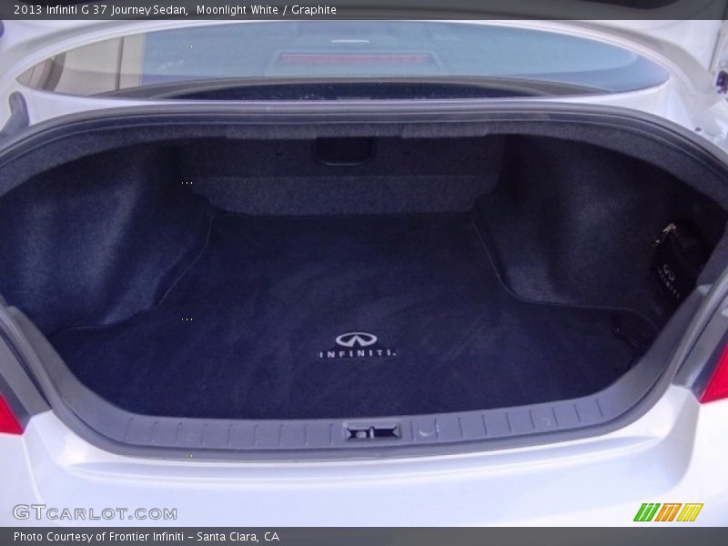 Moonlight White / Graphite 2013 Infiniti G 37 Journey Sedan