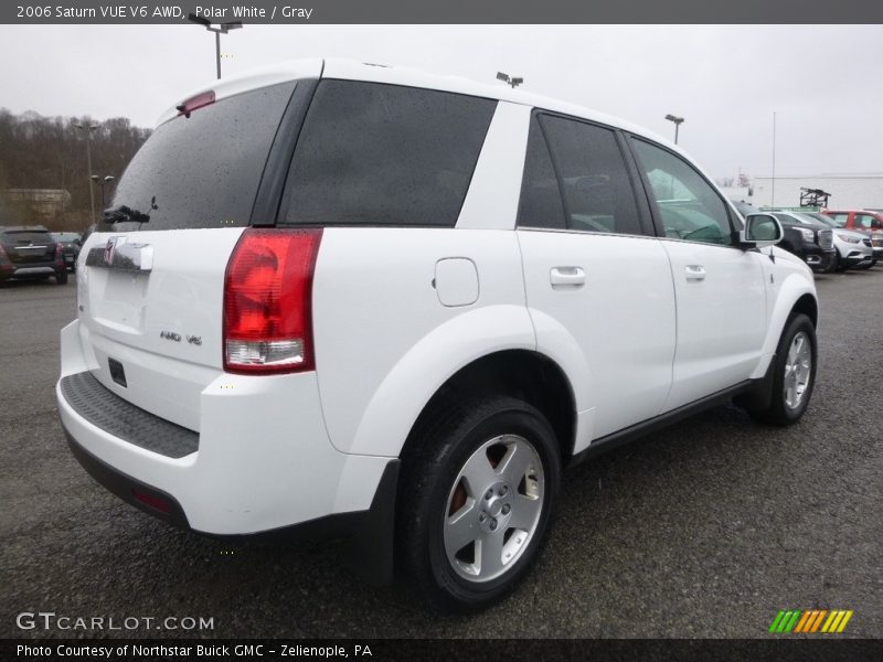Polar White / Gray 2006 Saturn VUE V6 AWD