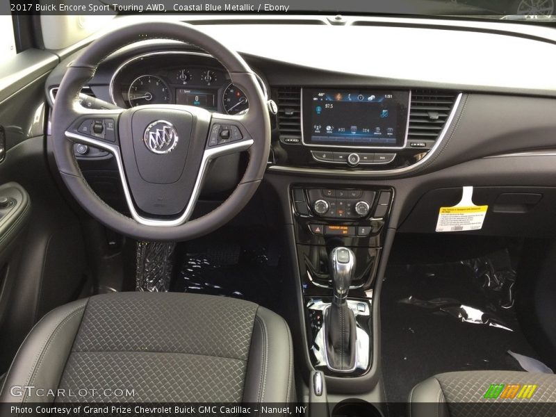 Dashboard of 2017 Encore Sport Touring AWD