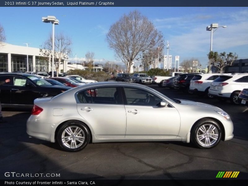 Liquid Platinum / Graphite 2013 Infiniti G 37 Journey Sedan
