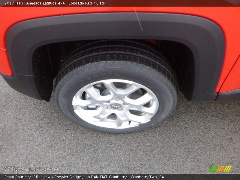Colorado Red / Black 2017 Jeep Renegade Latitude 4x4