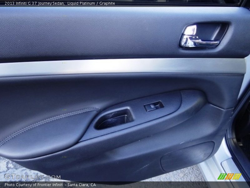 Liquid Platinum / Graphite 2013 Infiniti G 37 Journey Sedan