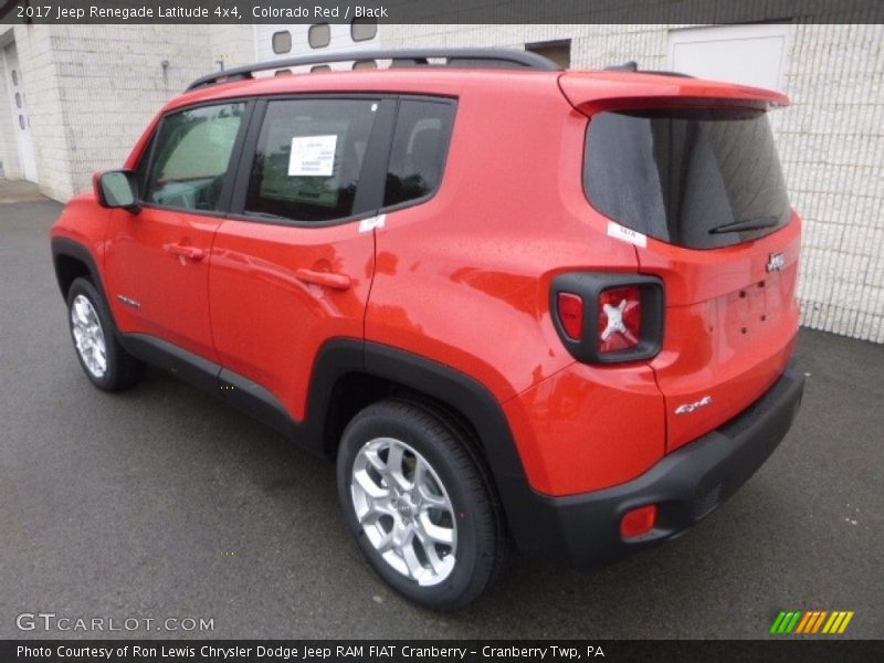 Colorado Red / Black 2017 Jeep Renegade Latitude 4x4