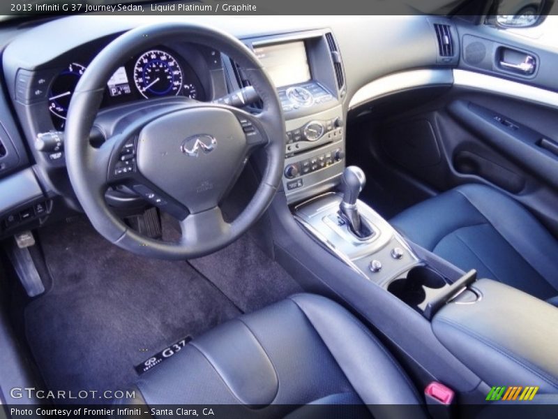 Liquid Platinum / Graphite 2013 Infiniti G 37 Journey Sedan