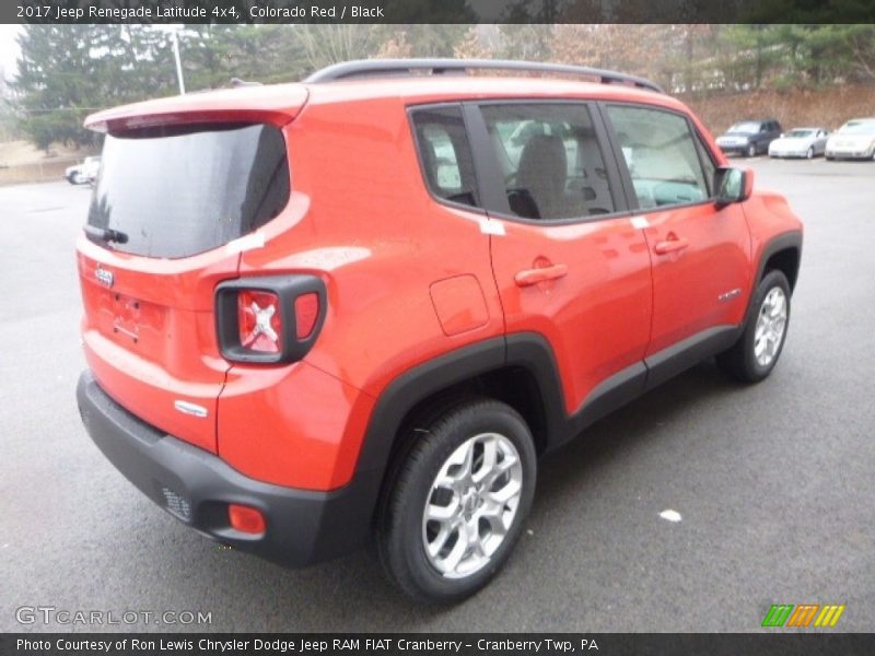 Colorado Red / Black 2017 Jeep Renegade Latitude 4x4