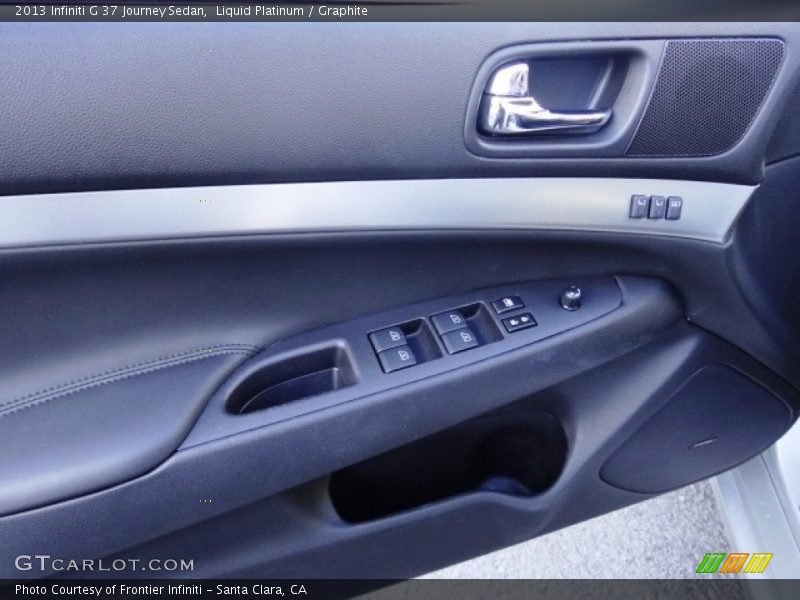 Liquid Platinum / Graphite 2013 Infiniti G 37 Journey Sedan