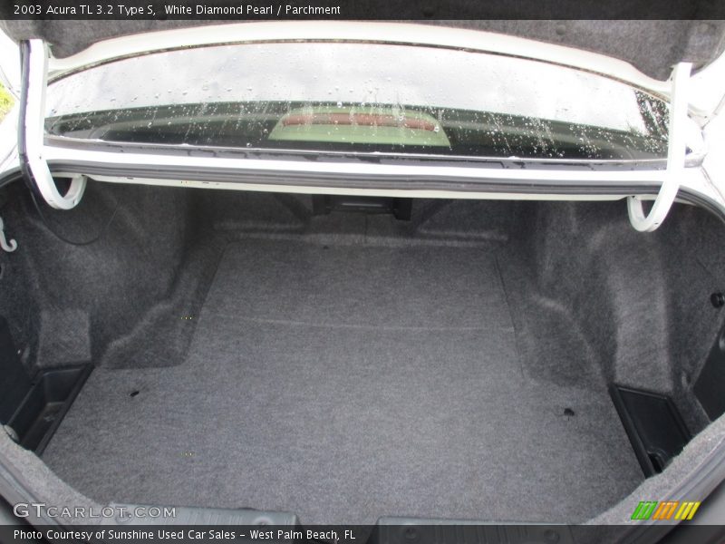 White Diamond Pearl / Parchment 2003 Acura TL 3.2 Type S