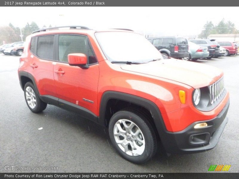 Colorado Red / Black 2017 Jeep Renegade Latitude 4x4