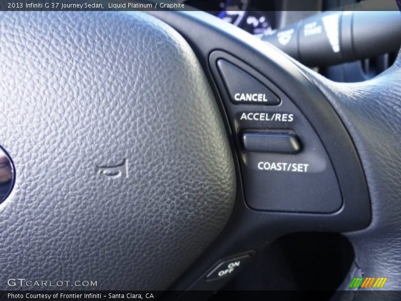 Liquid Platinum / Graphite 2013 Infiniti G 37 Journey Sedan