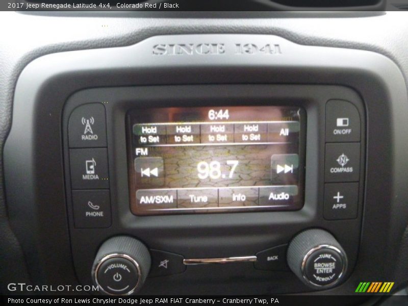 Colorado Red / Black 2017 Jeep Renegade Latitude 4x4
