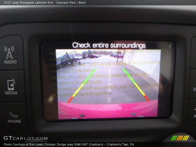 Colorado Red / Black 2017 Jeep Renegade Latitude 4x4