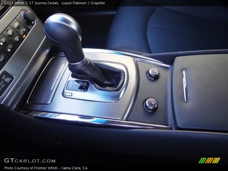 Liquid Platinum / Graphite 2013 Infiniti G 37 Journey Sedan