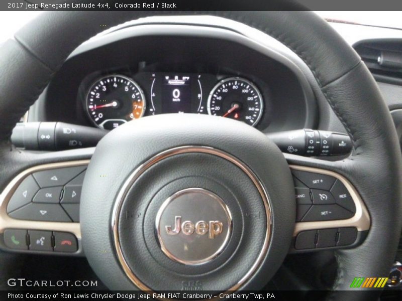 Colorado Red / Black 2017 Jeep Renegade Latitude 4x4