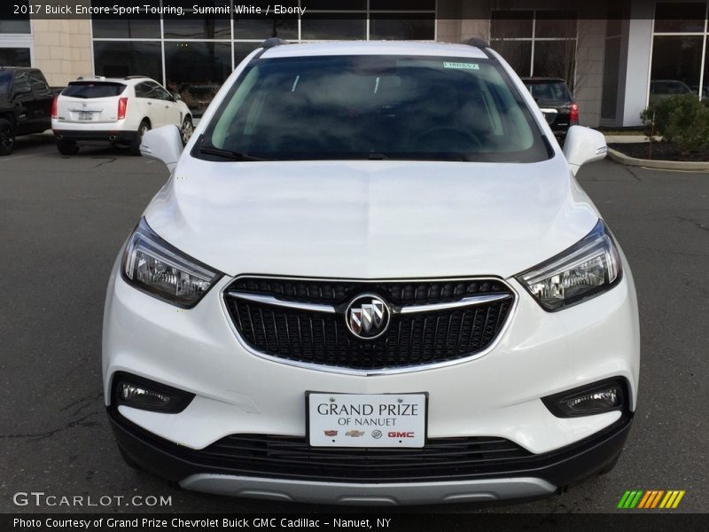 Summit White / Ebony 2017 Buick Encore Sport Touring