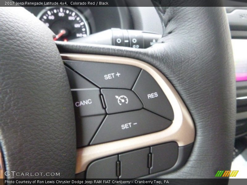 Colorado Red / Black 2017 Jeep Renegade Latitude 4x4