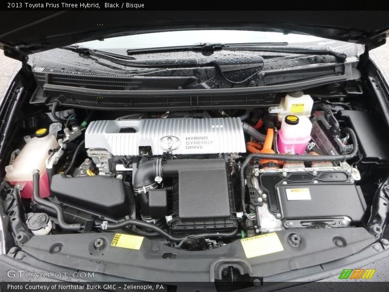 Black / Bisque 2013 Toyota Prius Three Hybrid