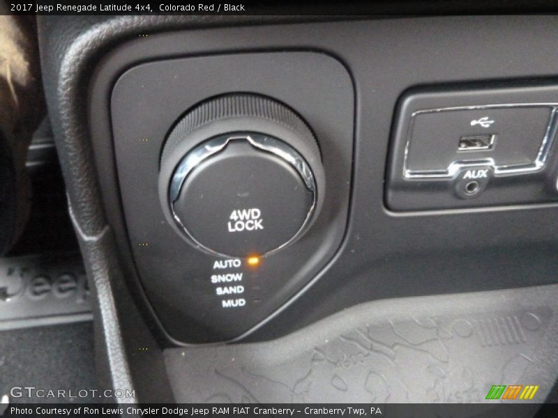 Colorado Red / Black 2017 Jeep Renegade Latitude 4x4