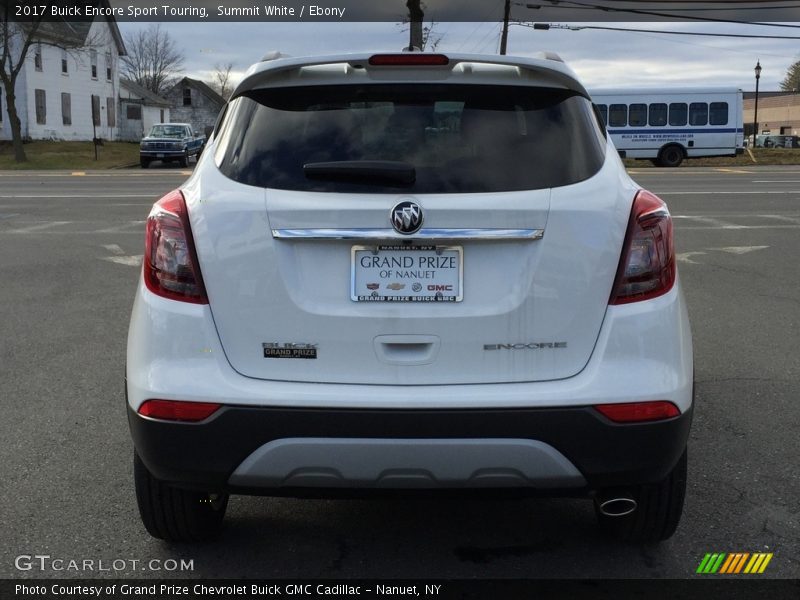 Summit White / Ebony 2017 Buick Encore Sport Touring