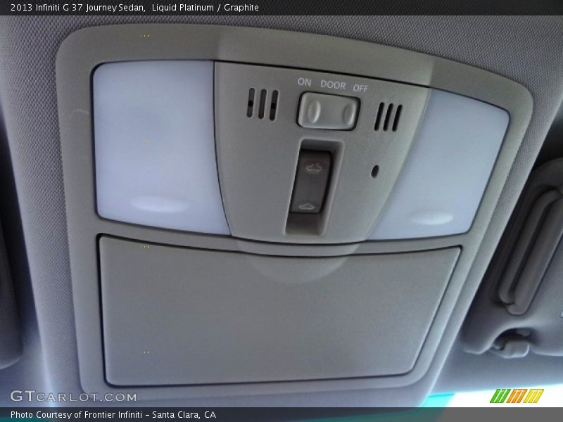 Liquid Platinum / Graphite 2013 Infiniti G 37 Journey Sedan