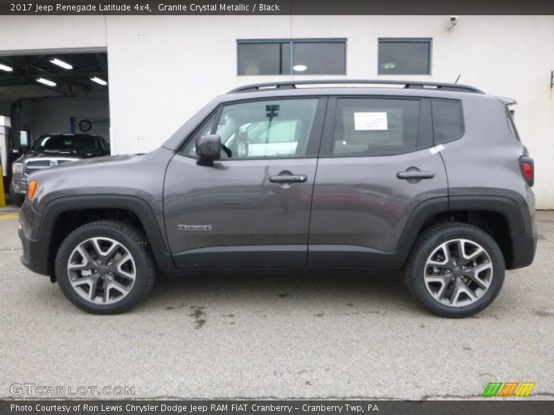 Granite Crystal Metallic / Black 2017 Jeep Renegade Latitude 4x4