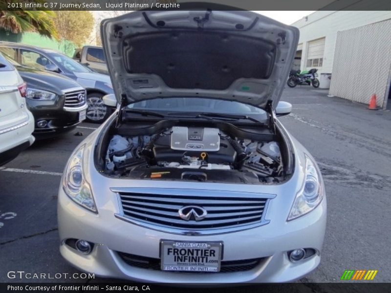 Liquid Platinum / Graphite 2013 Infiniti G 37 Journey Sedan