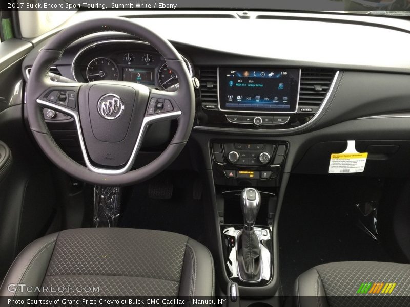 Summit White / Ebony 2017 Buick Encore Sport Touring