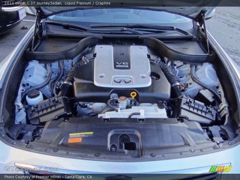 Liquid Platinum / Graphite 2013 Infiniti G 37 Journey Sedan
