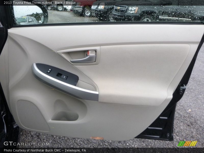 Black / Bisque 2013 Toyota Prius Three Hybrid